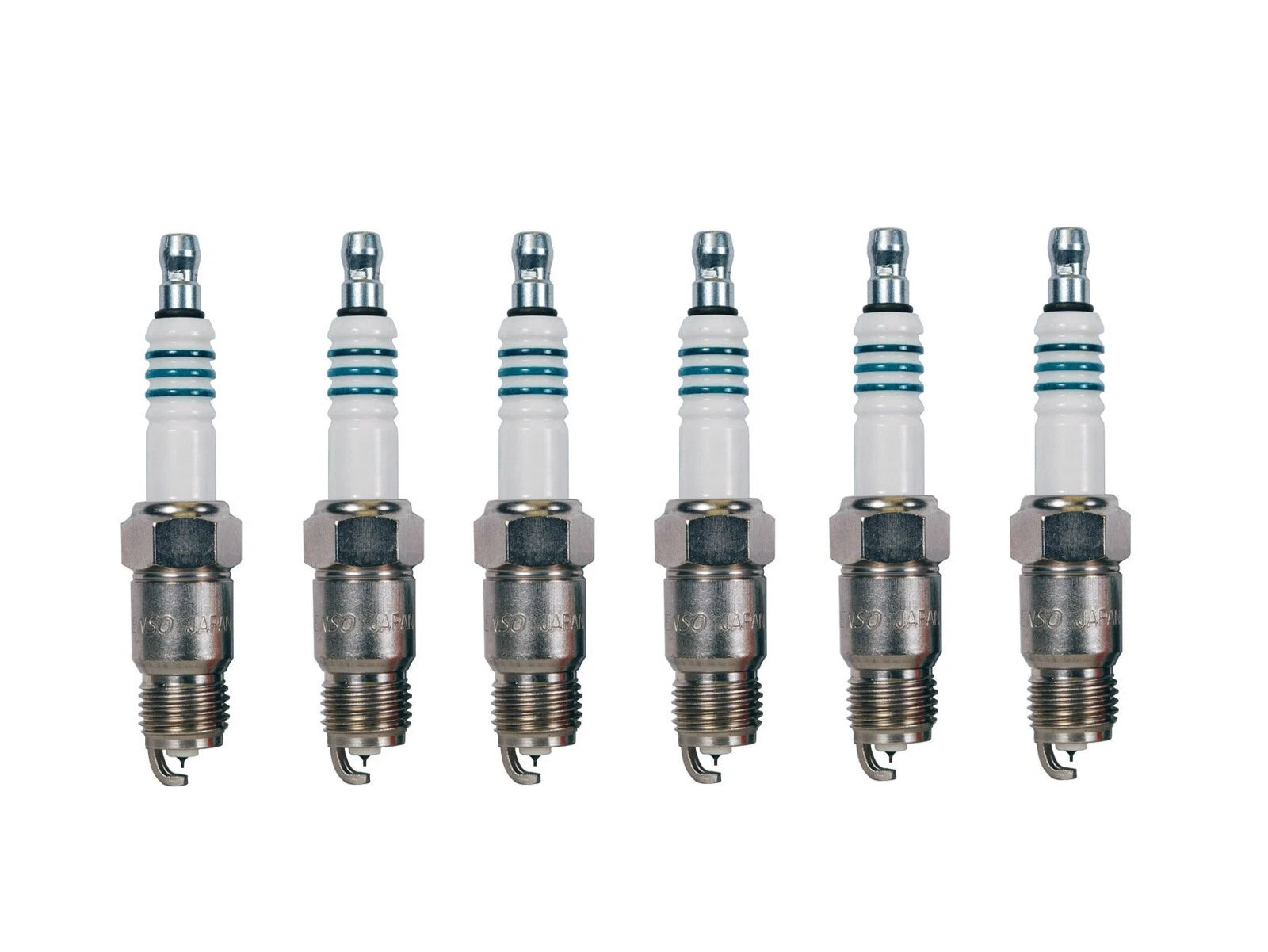 Set of 6 Denso Iridium Power Spark Plugs (Gap 0.044) for