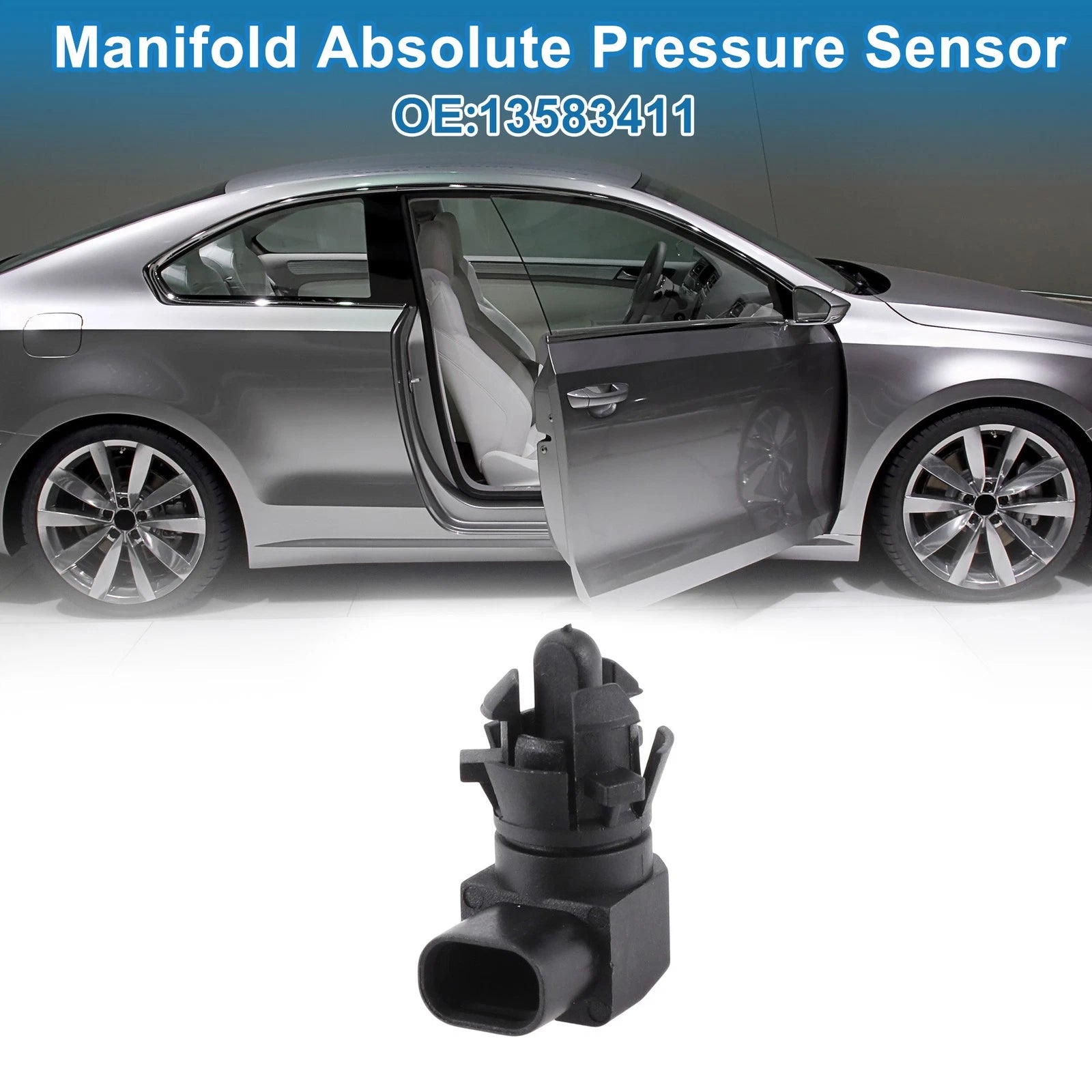 Manifold Absolute Pressure Sensor No. 13583411 for Chevrolet Silverado 1500 (2014–2020)