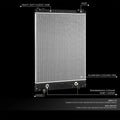 2-Row Aluminum Radiator for Freightliner Business Class M2 106 112 108SD (2010–2013)