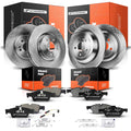 Disc Brake Rotors & Ceramic Pads for Mercedes-Benz ML350 (2012–2015)