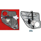Set of 2 Window Regulators for VW Golf (Rear Driver & Passenger Side)