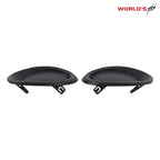 Set of 2 Front Fog Light Lamp Black Covers for Nissan Rogue Sport (2017–2019)