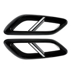 Black Rear Throat Exhaust Pipe Cover Trim for Mercedes Benz E Class (2024+)
