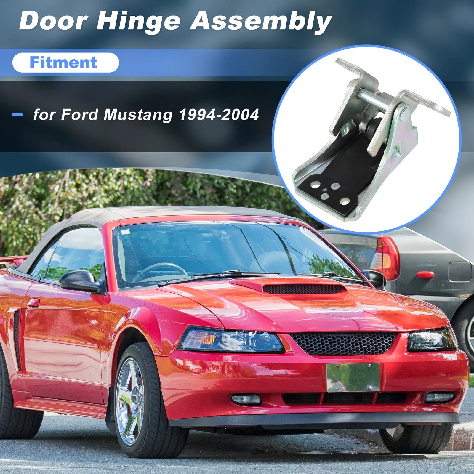 Lower Door Hinge for Ford Mustang (1994–2004) Left/Right 1R3Z-6322810-AA