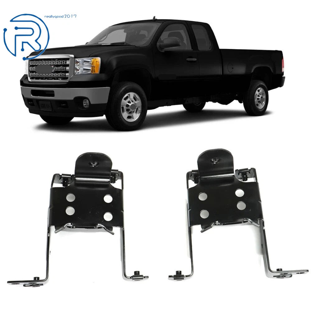 Set of 2 Inner Bumper Brackets for GMC Sierra 2500 HD/3500 HD (2011–2014)