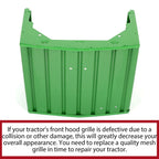 Front Hood Grille for John Deere 755 855 955 Tractor (AM107864) Mesh Guard