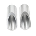 Silver Motorcycle Footpegs for Honda Ruckus Zoomer (2003-2023)