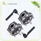 Front Wheel Hub & Bearing + Tie Rods for Subaru (2005–2014)
