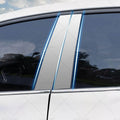 4X Chrome Pillar Post Trim Covers for Dodge Ram 1500 (2009–2018)