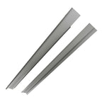 Set of 2 Slip On Rocker Panels for VW Jetta (2006–2010) Steel Left Right