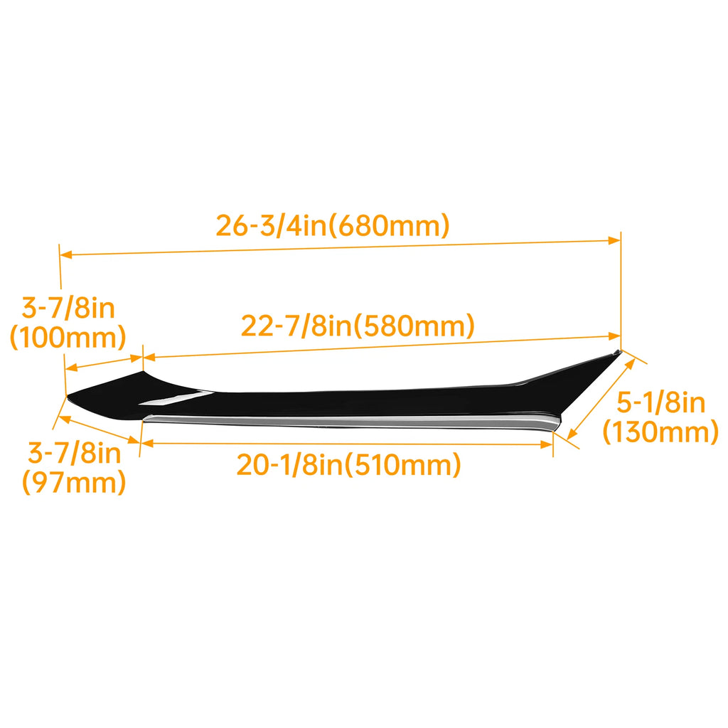 LH Rear Pillar Molding Trim for Nissan Maxima (2016–2021)