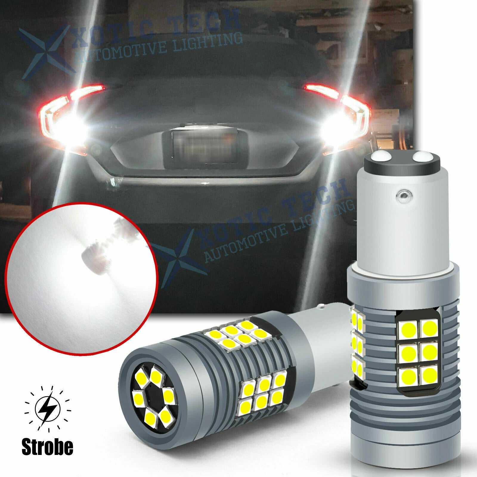 LED Strobe Brake Parking Light Bulb for Ford (2011–2013)