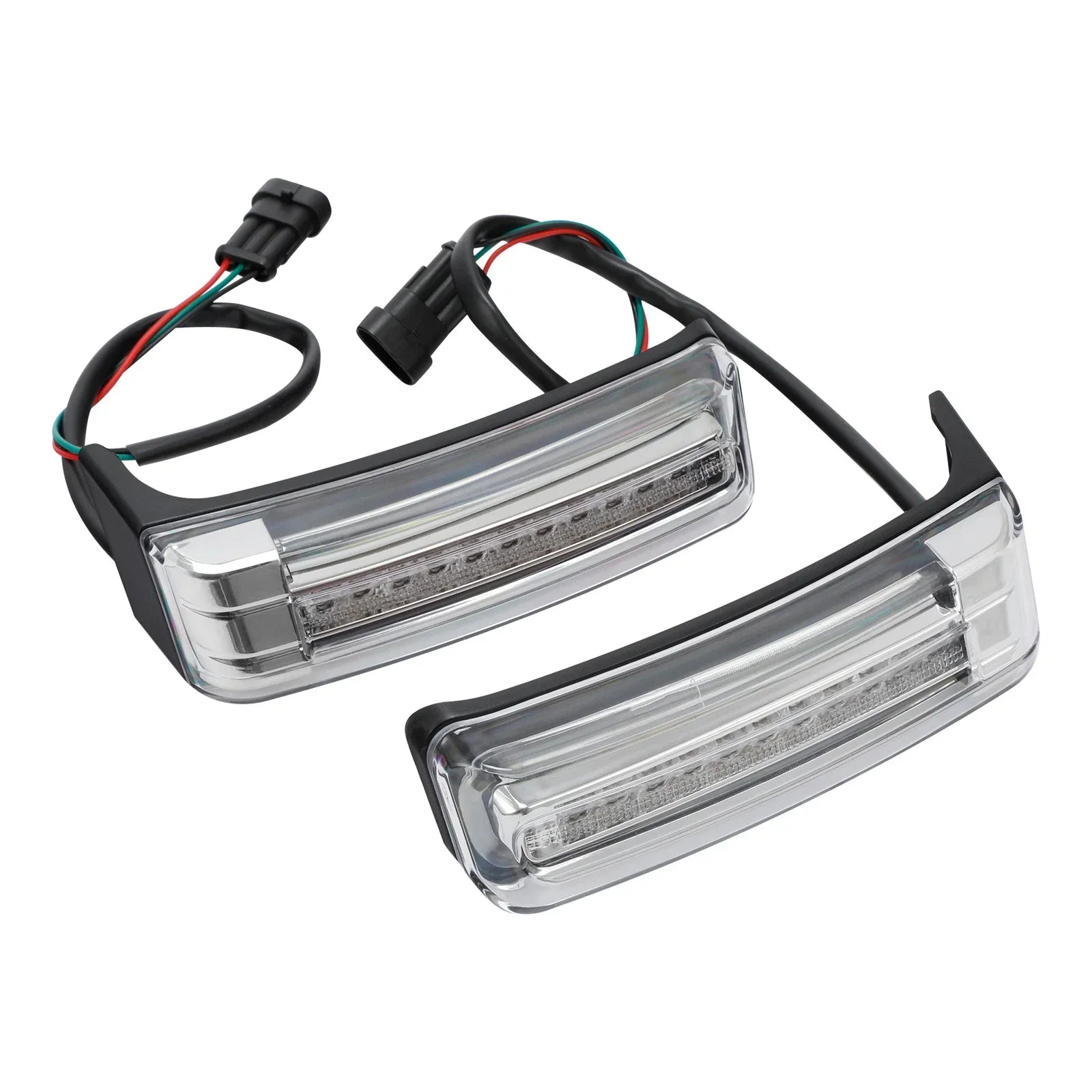 LED Insert Support Run Brake Turn Lights for Harley Touring (2014-2024)