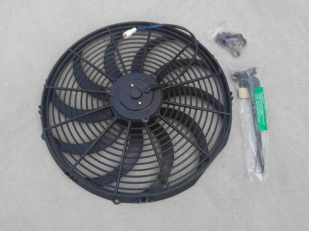 Aluminum Radiator & Fan for Holden HR HK HT HG 6Cyl Auto/Manual (66-71)