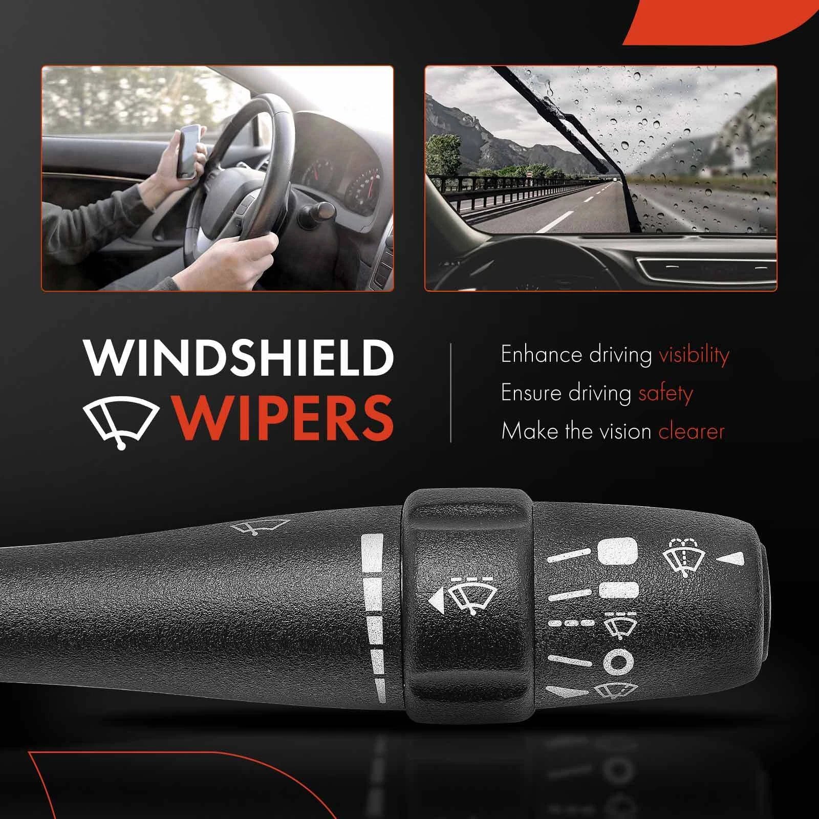 Wiper Switch for Chevy Equinox Pontiac Torrent (2007-2009)