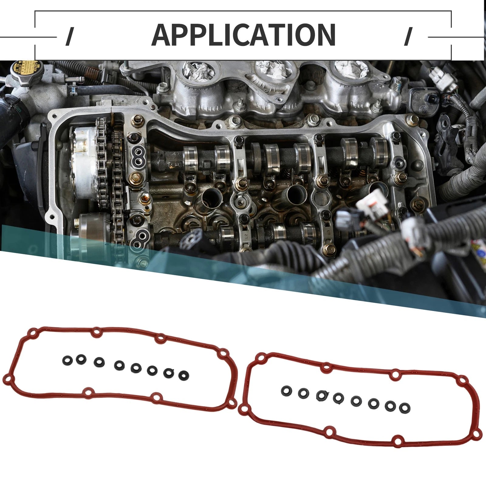 Valve Cover Gasket No.VS50599R/4648987AA for Dodge Caravan, Jeep Wrangler (–)