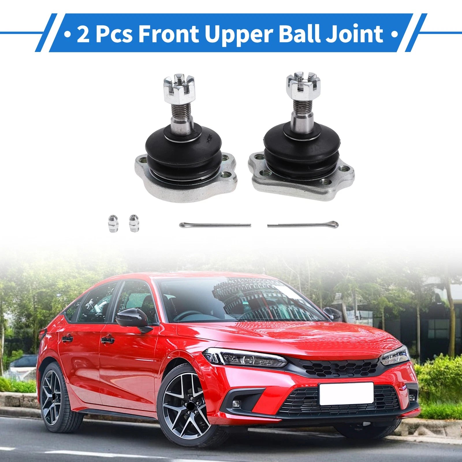 2X Front Upper Ball Joints for Nissan Pathfinder (1987–1995) No.K9022/4011001G25