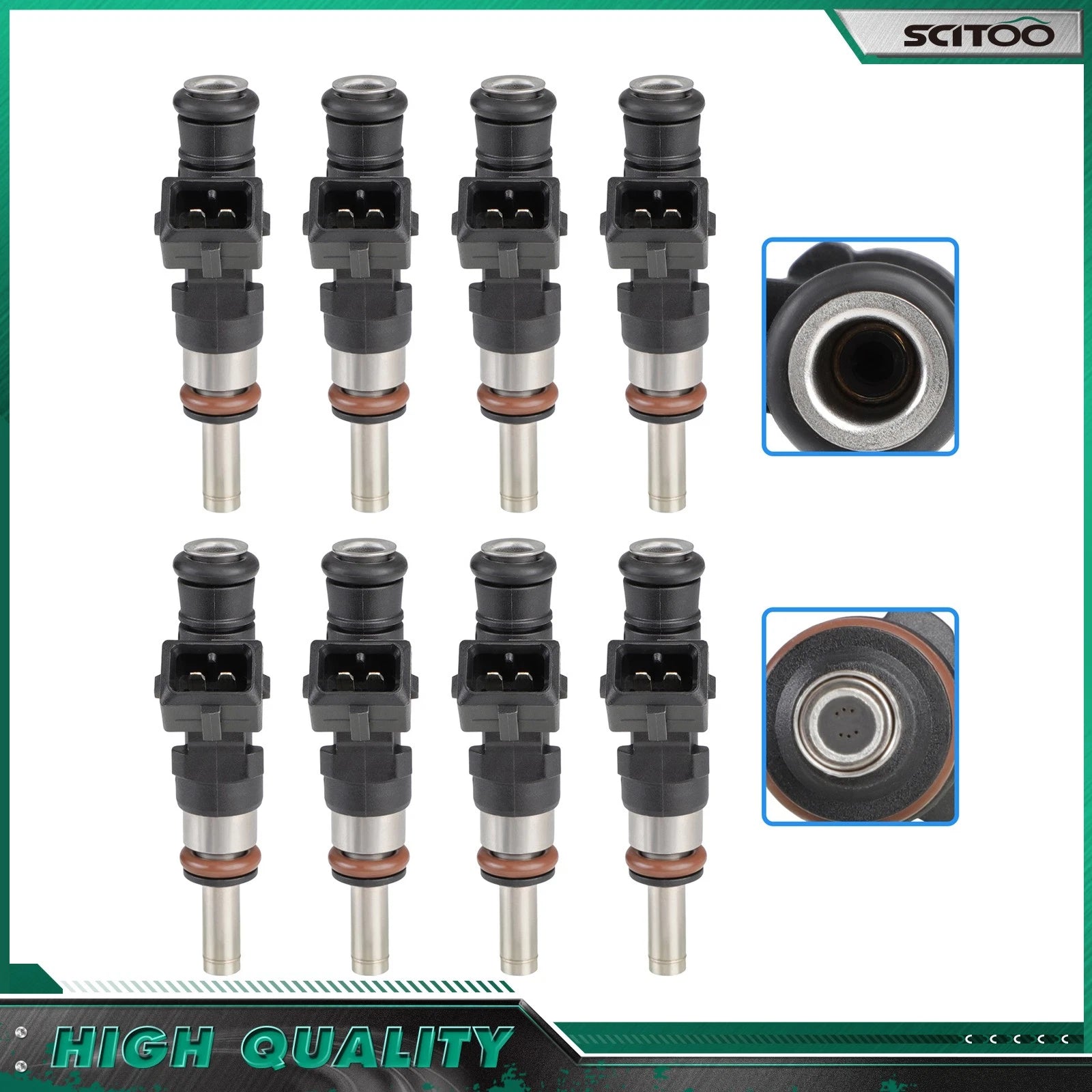 8PCS Fuel Injectors for BMW M3 (2008–2013) 13647838440
