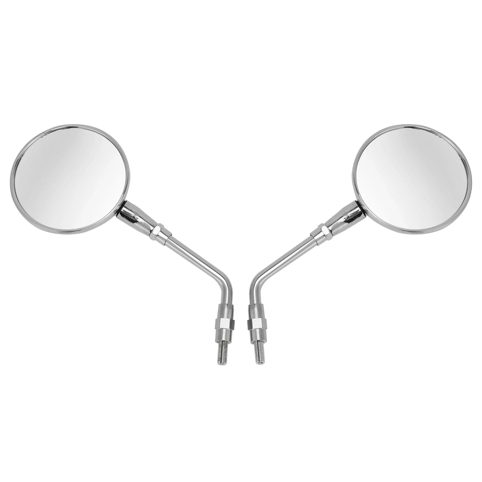 Set of 2 Chrome Mirrors M10 for Honda CB 400 N Superdream (1978–1985) CB 500 (1994–2003)