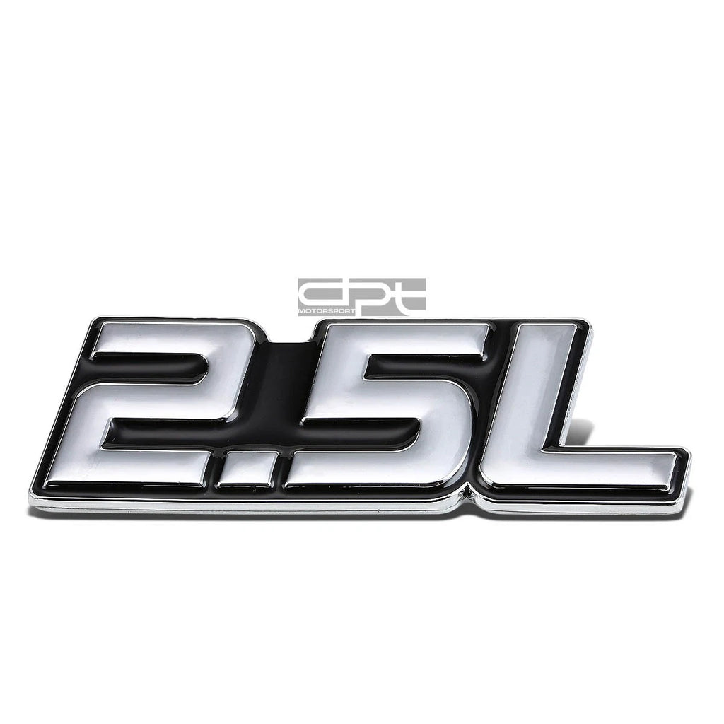 Chrome Bumper Emblem Badge for
