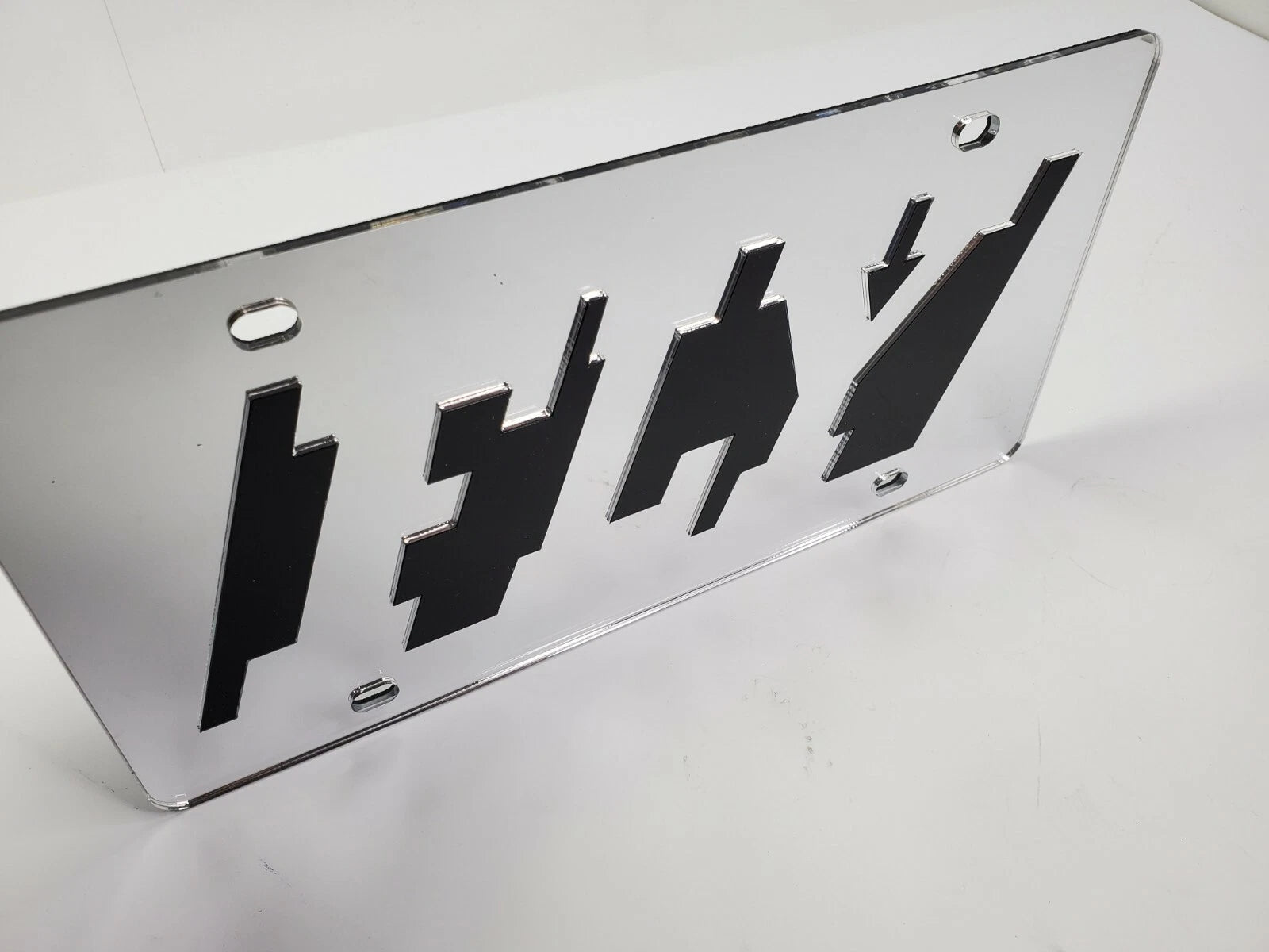 License Plate Frame Acrylic Emblem for Airplane Pilot RC Club (Universal)