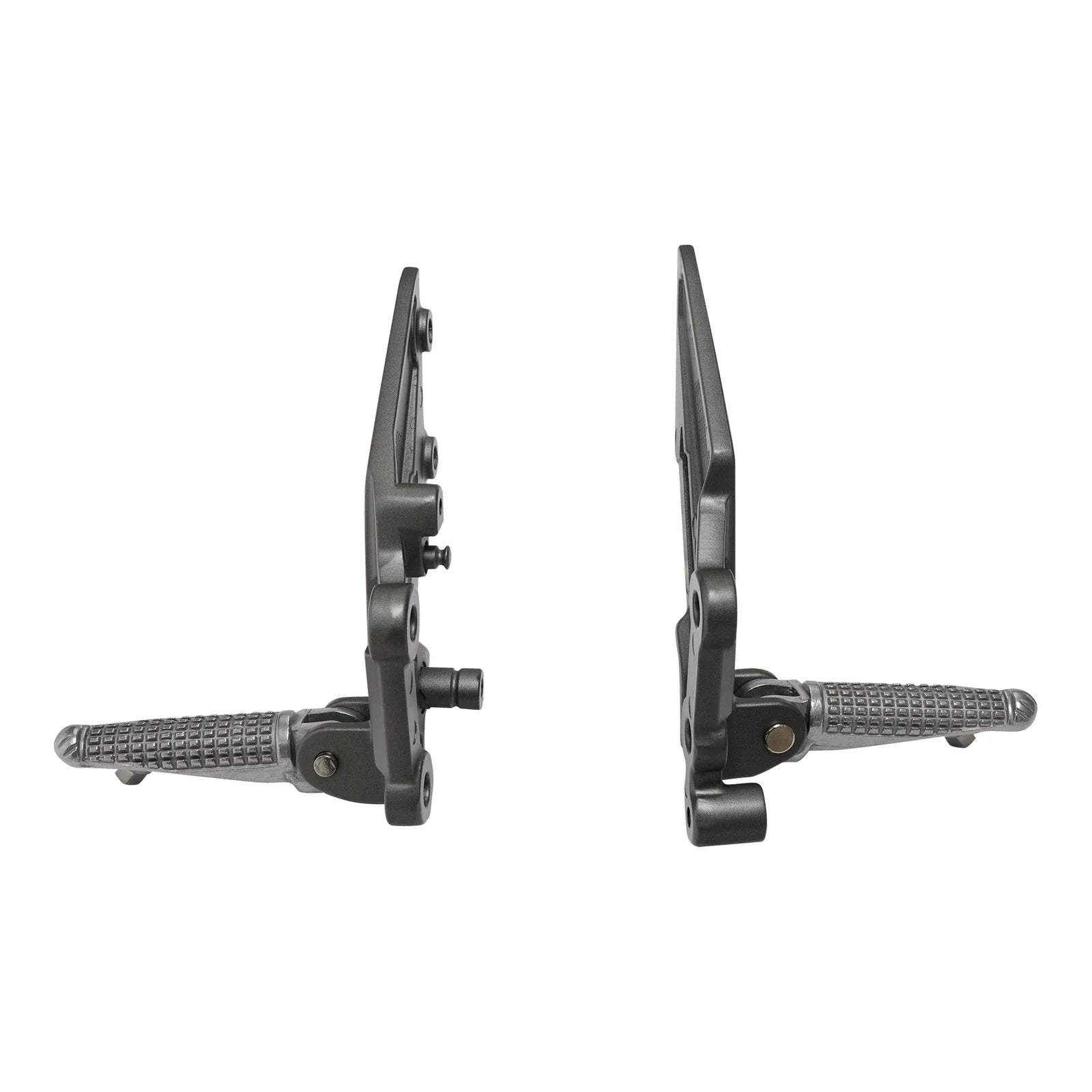 Driver & Passenger Footpegs Footrests Bracket for Kawasaki Ninja 300 (2013-2017)