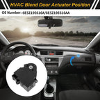HVAC Heater Blend Door Actuator for Ford Fusion (2006–2009) No. 6E5Z19E616A