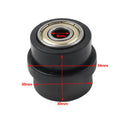 8MM Drive Chain Pulley Roller Slider Tensioner Wheel for Street Bike Black