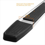 Set of 2 Aluminum Running Boards Step Pads for Silverado/Sierra Crew Cab (2017–2019)