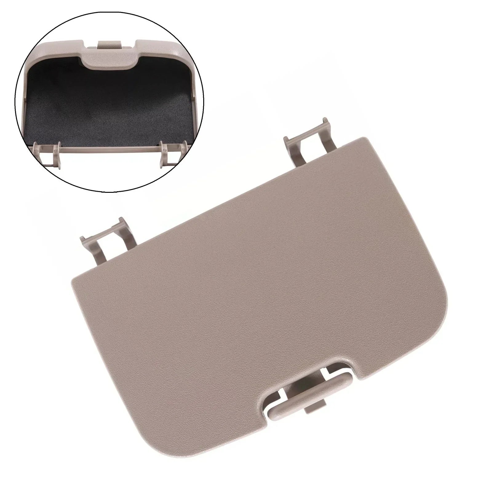 Tan Overhead Console Sunglasses Box for Ford Super Duty (2007–2007)