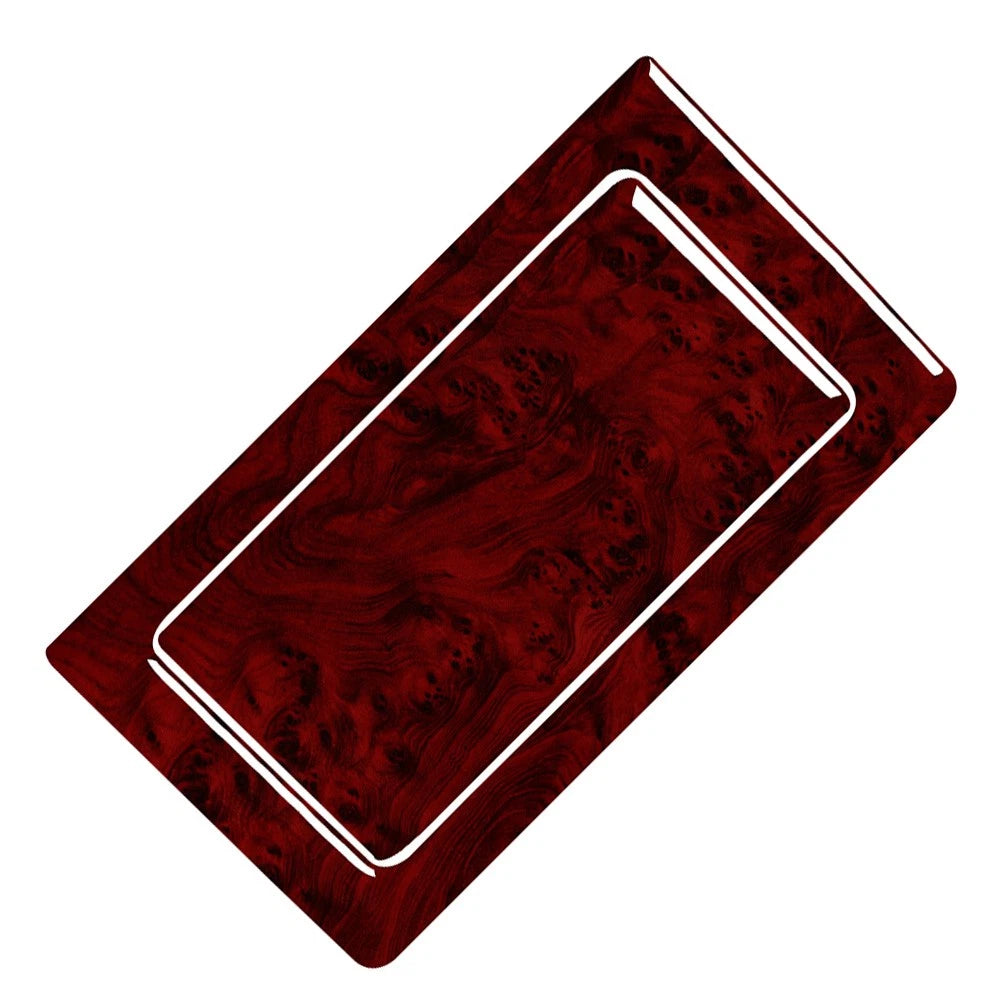 2X Rear Storage Box Panel Cover Trim for BMW 3 Series E36 (1994–1996) Red Wood Grain