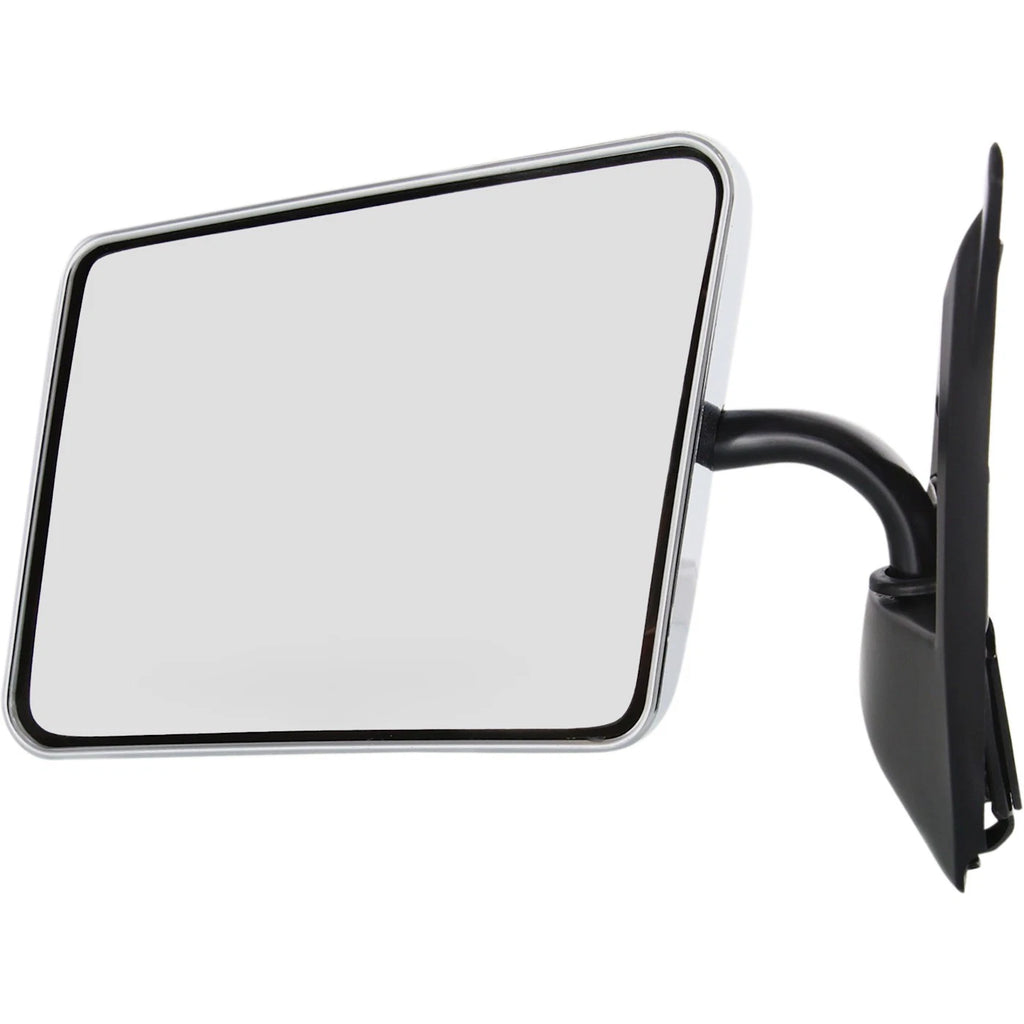 Chrome Manual Folding Mirror for Chevrolet S10 (1982–1993)