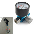 1/4" Air Pressure Gauge Regulator for Spray Gun