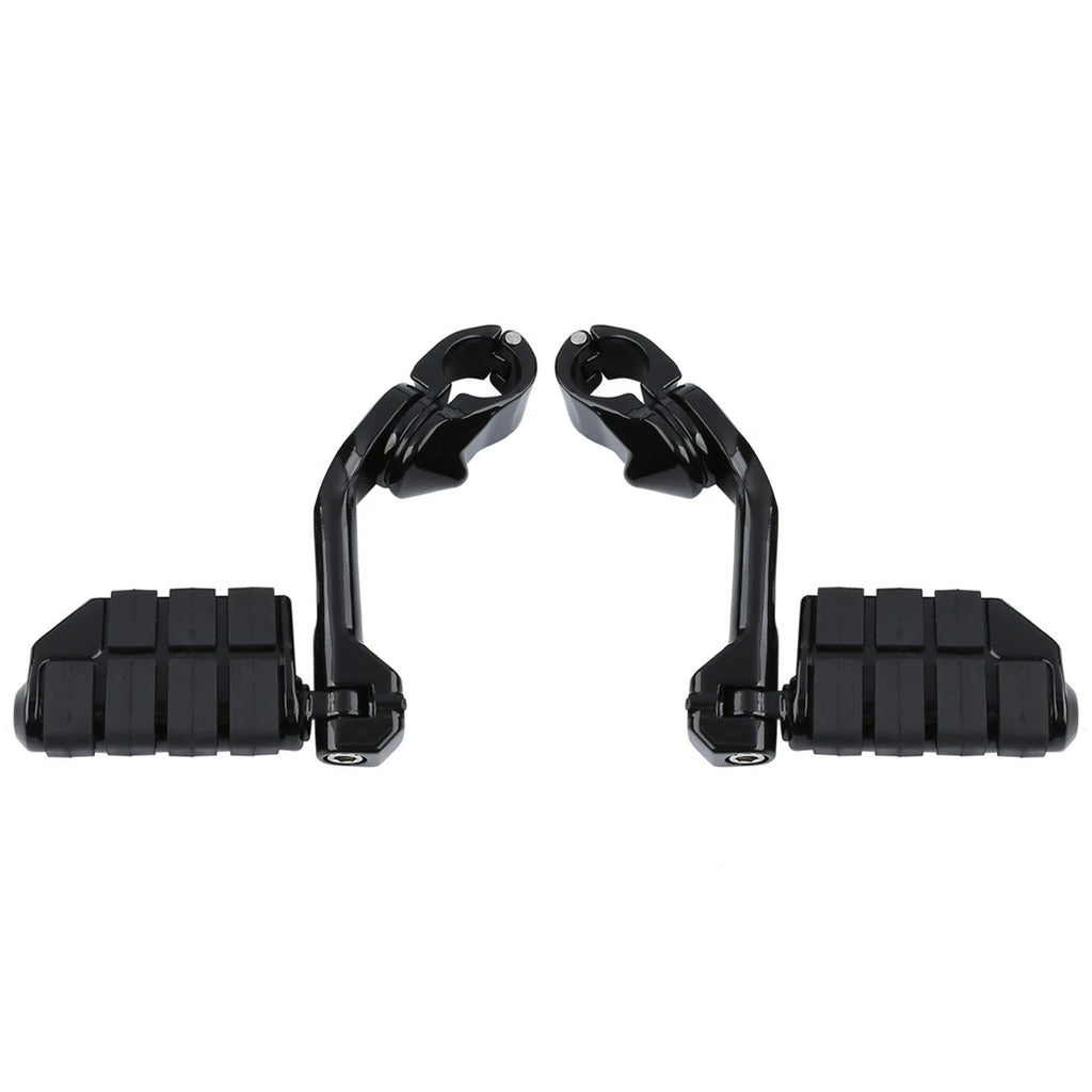 1 1/4" Highway Bar Engine Guard Footpeg Pegs for Harley Touring