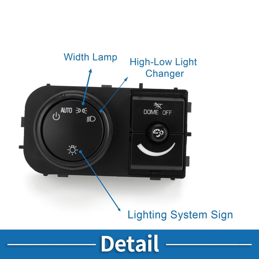 Fog Light Control Switch No. 25858708 for Cadillac Escalade (2008–2014)