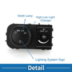 Fog Light Control Switch No. 25858708 for Cadillac Escalade (2008–2014)