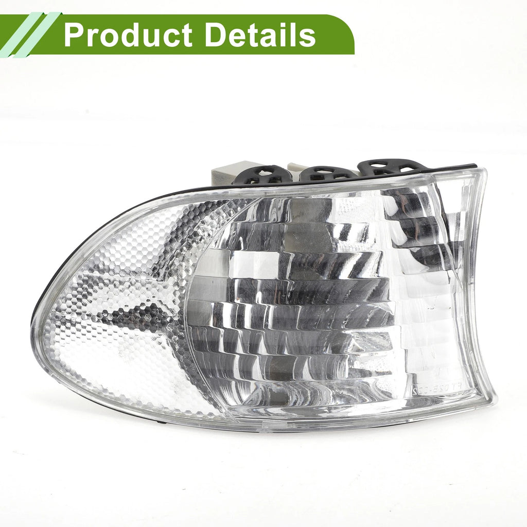 1Pc Right Corner Signal Light Cover for BMW 7 Series (1999–2001) No. 63138379108