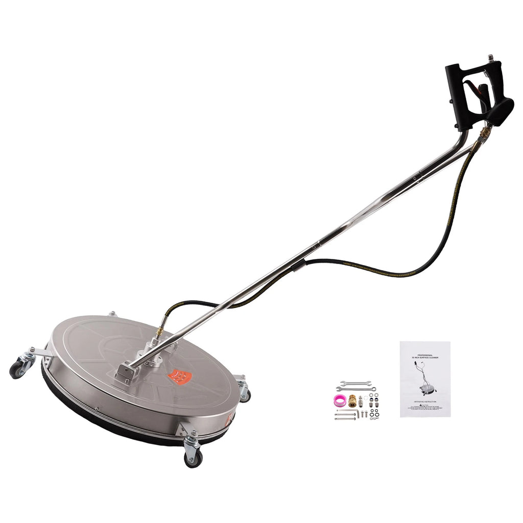 30" Pressure Washer Surface Cleaner for All Models (6000 PSI)