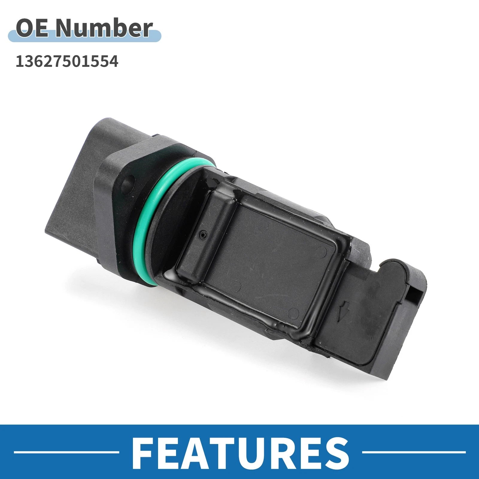 MAF Mass Air Flow Sensor for BMW 745i E65 (2002–2003) No.13627501554