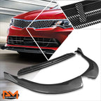 Carbon Look Front Bumper Body Kit Spoiler Lip for Kia Optima SX SXL (2016–2018)