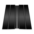6pc Carbon Fiber Pillar Post Covers for 2022-2023 Mercedes-Benz GLB Class