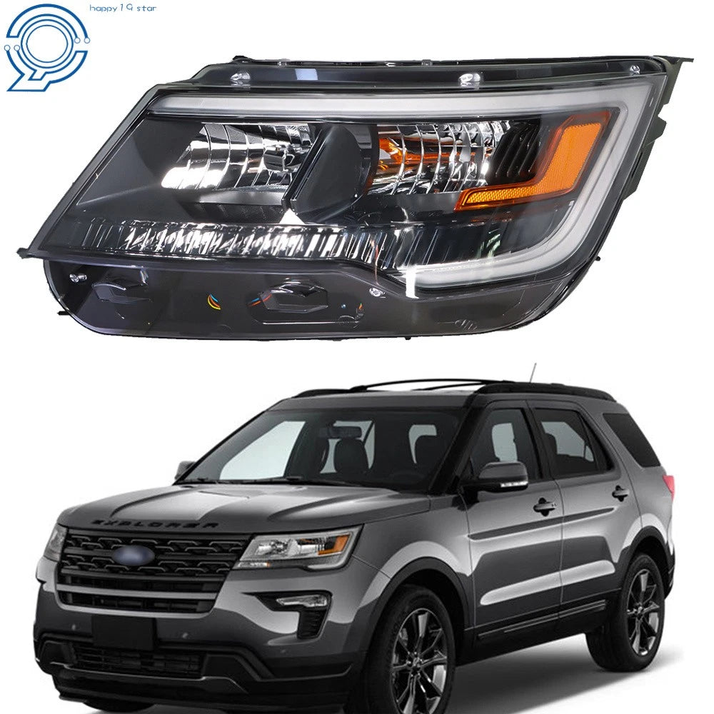 Driver Left Side Halogen Headlight for Ford Explorer Sport (2016-2018)