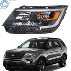 Driver Left Side Halogen Headlight for Ford Explorer Sport (2016-2018)