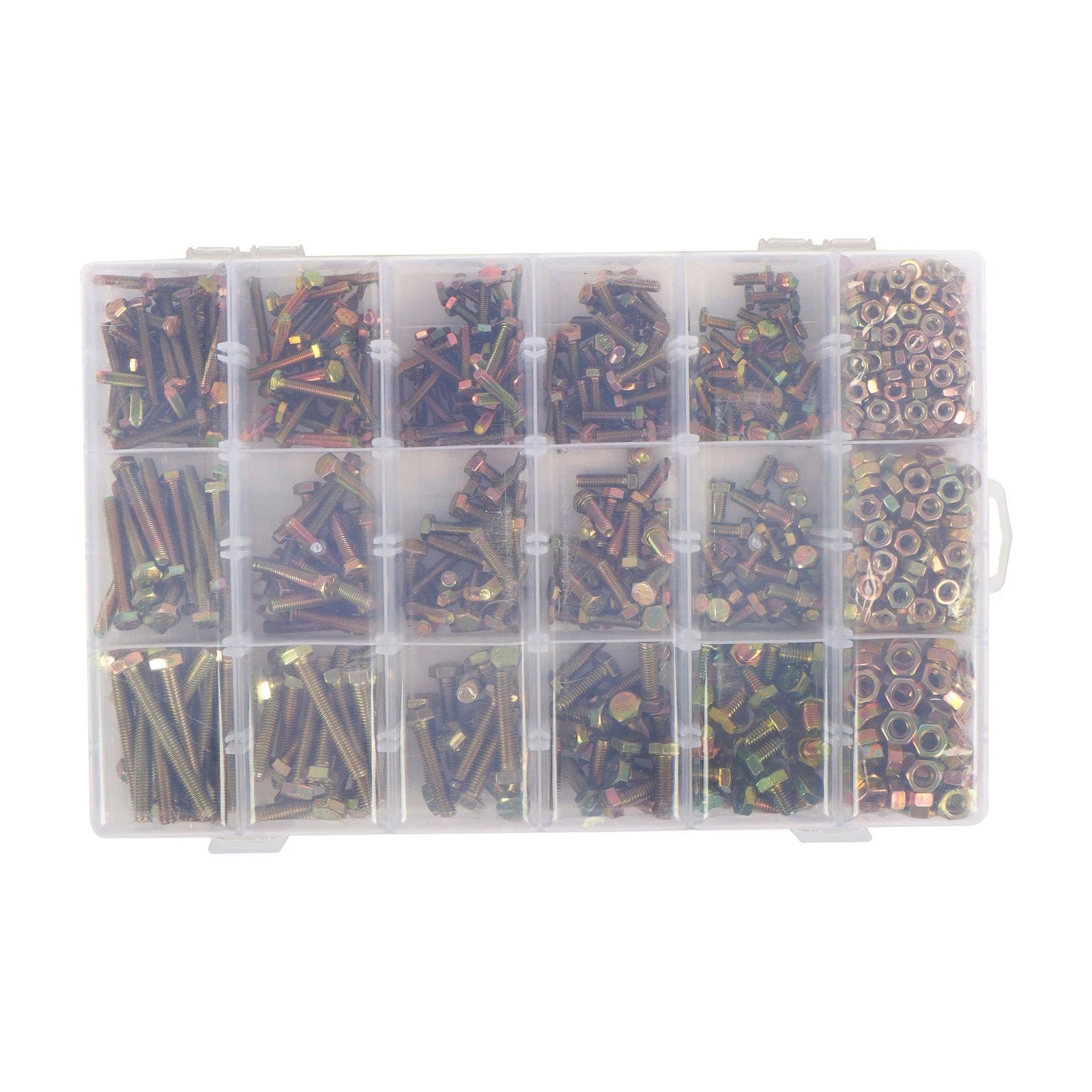 Set of 1640 Heavy Duty Bolts and Nuts with Washers for Various Models
