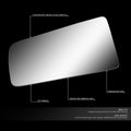 Left Side Rear View Mirror Glass for Chevrolet S10 Blazer/Sonoma (1985–1994)