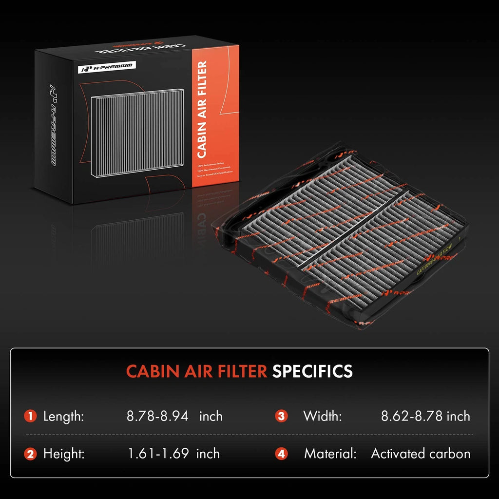 Activated Carbon Cabin Air Filter for Subaru Forester WRX (2019–2024)
