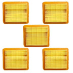 Pack of 5 Air Filters for Honda GX50 (2010–2023)