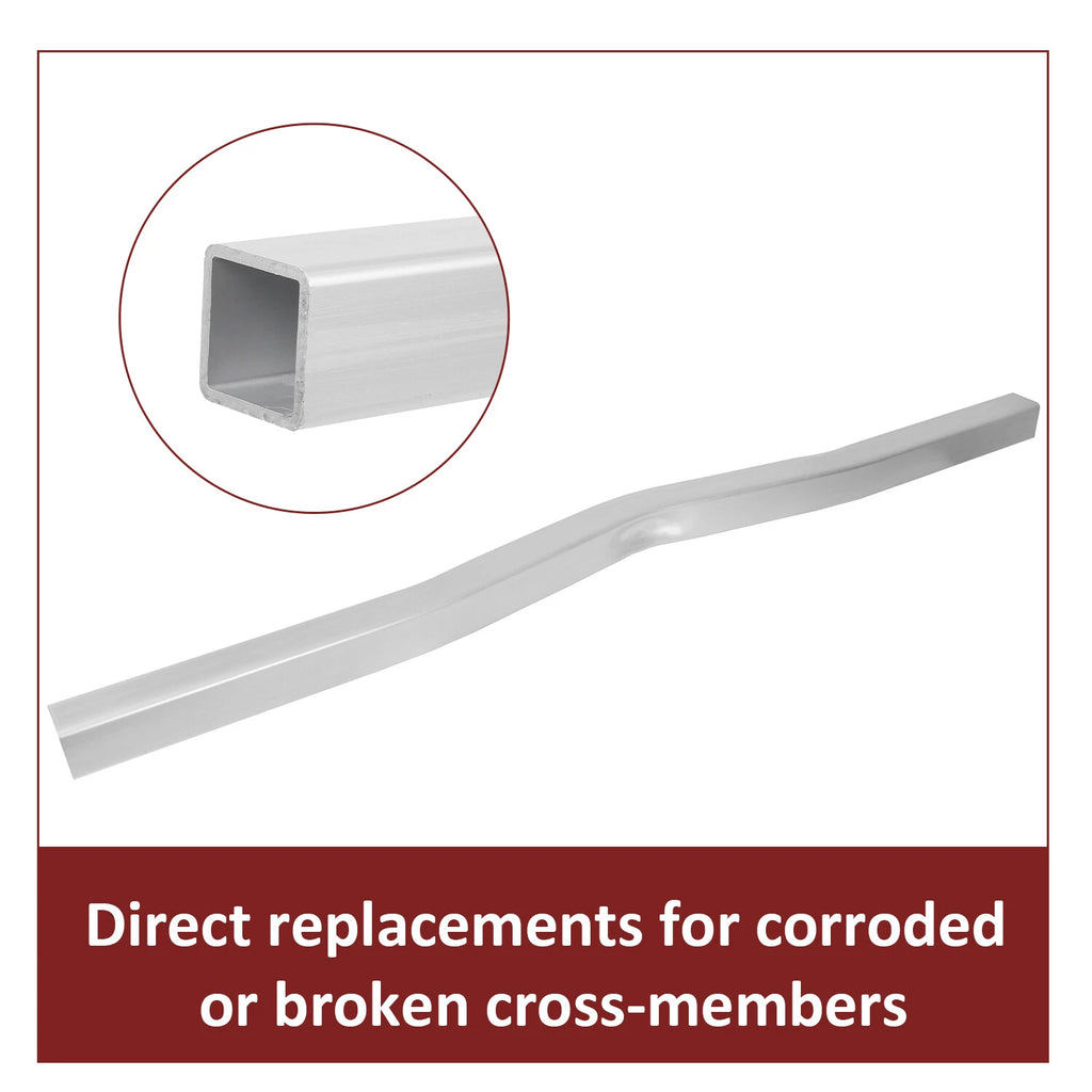 Aluminum Crossmember for Boat Trailer Frame (3"x 3"x 72")