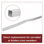 Aluminum Crossmember for Boat Trailer Frame (3"x 3"x 72")