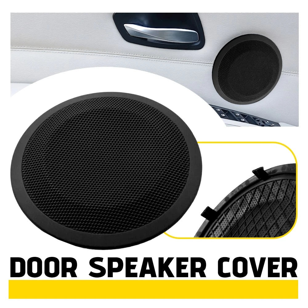 Black Front Door Speaker Cover for BMW 3 Series (E90, E91, X1 E84)